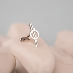 925 Sterling Silver Chandrila Starline Cufflinks