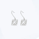 925 Sterling Silver Root Chakra Earring