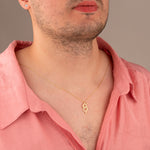 925 Sterling Silver Gay Symbol Necklace