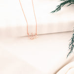 925 Sterling Silver Arabic Name Necklace