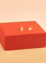 925 Sterling Silver Rocket And Planet Earring