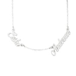 925 Sterling Silver Multiple Name Necklace