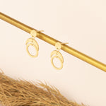 925 Sterling Silver Moon Phase Dangle Earrings