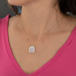 925 Sterling Silver Adorable Tiny Hedgehog Necklace