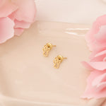 925 Sterling Silver Angel Studs