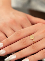 925 Sterling Silver Baseball Ring