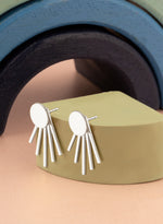 925 Sterling Silver Ear Jacket Earrings