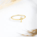 925 Sterling Silver Ankh Ring