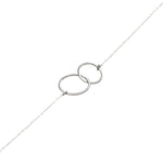 925 Sterling Silver Circle Link Bracelet