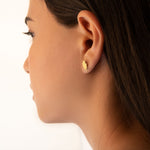 925 Sterling Silver Four Leaf Clover Studs