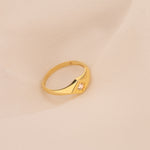 925 Sterling Silver Kuzey Stari Crystal Pave Ring