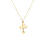 925 Sterling Silver Cross Name Necklace,