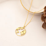 925 Sterling Silver Dünya Necklace