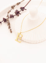 925 Sterling Silver Letter Necklace