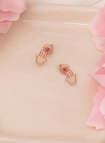 925 Sterling Silver Hamsa Studs