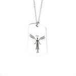 925 Sterling Silver Walhalla Dog Tag