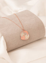 925 Sterling Silver Sun And Love Necklace