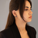 925 Sterling Silver Darth Vader Earrings