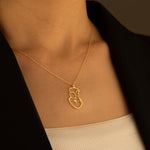925 Sterling Silver Anne Çocuk Necklace