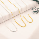 925 Sterling Silver Morse Code Necklace