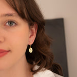 925 Sterling Silver Birth Flower Earrings
