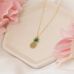 925 Sterling Silver Pineapple Necklace