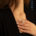 925 Sterling Silver Om Necklace