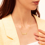 925 Sterling Silver Name Necklace 376