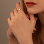 925 Sterling Silver Initial Ring