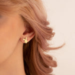 925 Sterling Silver Enamel Playboy Bunny Studs