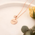 925 Sterling Silver Personalized Custom Name BaşInitial Letter Necklace