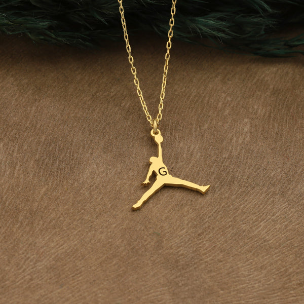 925 Sterling Silver Player Necklace For Girls And Boys
