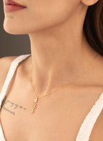 925 Sterling Silver Birth Flower Necklace,