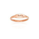925 Sterling Silver Personalized Engraving Ring