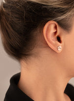 925 Sterling Silver Kintsugi Earring