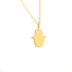 925 Sterling Silver Hamsa Necklace