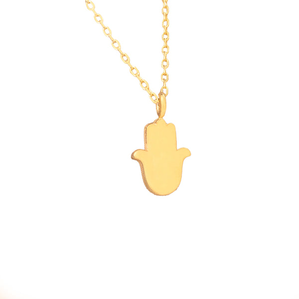 925 Sterling Silver Hamsa Necklace