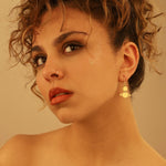 925 Sterling Silver Handmade Saturn Earring