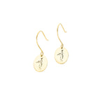 925 Sterling Silver Handmade Krishna Earring