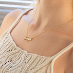 925 Sterling Silver Isim Necklace 2
