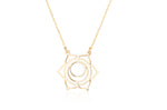 925 Sterling Silver Sacral Chakra Necklace
