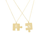 925 Sterling Silver Personalized Puzzle Necklace