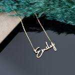 925 Sterling Silver Name Necklace 310