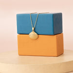 925 Sterling Silver 3D Seashell Necklace