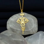 925 Sterling Silver Unalome Necklace