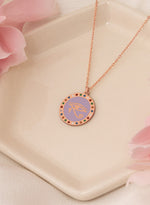 925 Sterling Silver Enamel Horus Eye Pendant