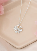 925 Sterling Silver Sea Shell Necklace