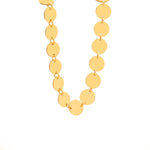 925 Sterling Silver Sequin Necklace