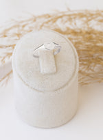925 Sterling Silver Diamond Signet Ring