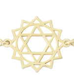 925 Sterling Silver Heart Chakra Bracelet